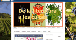 Desktop Screenshot of delaliteraturaalescuines.blogspot.com