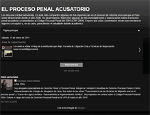 Tablet Screenshot of cienciaspenalesypraxis.blogspot.com