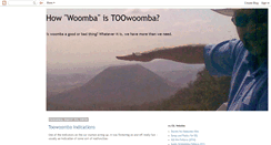 Desktop Screenshot of howwoombaistoowoomba.blogspot.com