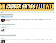 Tablet Screenshot of norubbershoesallowed.blogspot.com
