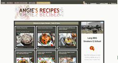 Desktop Screenshot of angiesrecipes.blogspot.com