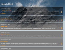 Tablet Screenshot of libertyherd.blogspot.com
