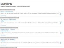 Tablet Screenshot of eduinsights.blogspot.com