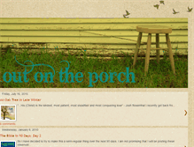 Tablet Screenshot of outontheporch.blogspot.com