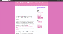 Desktop Screenshot of lukemenard.blogspot.com