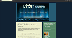 Desktop Screenshot of lyoncentre.blogspot.com