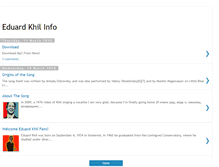 Tablet Screenshot of eduardkhil.blogspot.com