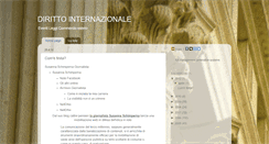 Desktop Screenshot of diritto-internazionale.blogspot.com