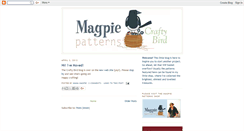 Desktop Screenshot of magpiepatterns.blogspot.com