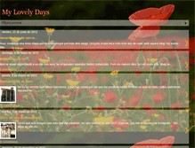Tablet Screenshot of my-lovely-days.blogspot.com