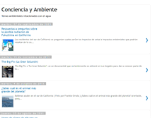 Tablet Screenshot of concienciayambiente.blogspot.com