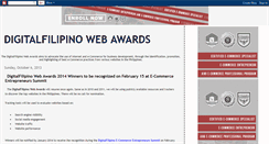 Desktop Screenshot of digitalfilipinowebawards.blogspot.com