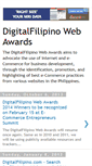 Mobile Screenshot of digitalfilipinowebawards.blogspot.com