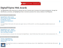 Tablet Screenshot of digitalfilipinowebawards.blogspot.com