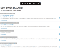 Tablet Screenshot of ebaybuyerblacklist.blogspot.com