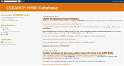 Desktop Screenshot of csearch-nmr-data.blogspot.com