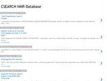 Tablet Screenshot of csearch-nmr-data.blogspot.com