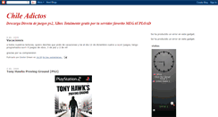 Desktop Screenshot of chileadictos.blogspot.com