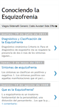 Mobile Screenshot of esquizofreniaparanoide1.blogspot.com