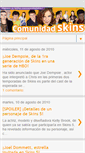 Mobile Screenshot of comunidad-skins.blogspot.com