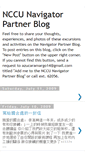 Mobile Screenshot of nccunavigatorpartner.blogspot.com