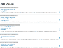 Tablet Screenshot of job-chennai.blogspot.com