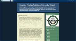 Desktop Screenshot of modulatorfktrisakti.blogspot.com