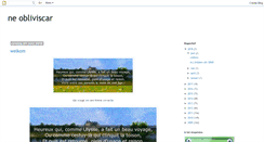 Desktop Screenshot of neobliviscar2009.blogspot.com