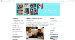 Desktop Screenshot of inthedirectionofdreams.blogspot.com