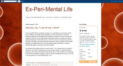 Desktop Screenshot of ex-peri-mental-life.blogspot.com