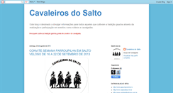 Desktop Screenshot of cavaleirosdosalto.blogspot.com