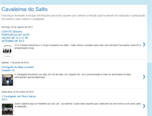 Tablet Screenshot of cavaleirosdosalto.blogspot.com