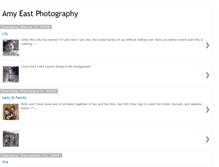 Tablet Screenshot of amyeastphotography.blogspot.com