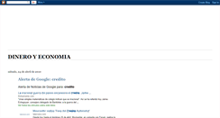 Desktop Screenshot of dinero-y-economia.blogspot.com