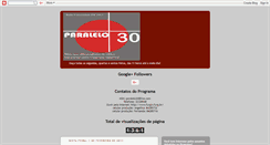 Desktop Screenshot of paralelo30furgfm.blogspot.com