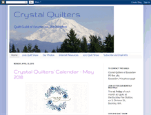 Tablet Screenshot of crystalquiltersofenumclaw.blogspot.com