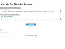 Tablet Screenshot of diegoliterario.blogspot.com