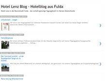 Tablet Screenshot of hotel-lenz-fulda.blogspot.com