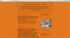 Desktop Screenshot of ainilarteycultura.blogspot.com