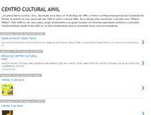 Tablet Screenshot of ainilarteycultura.blogspot.com