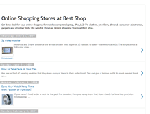 Tablet Screenshot of best-shops.blogspot.com