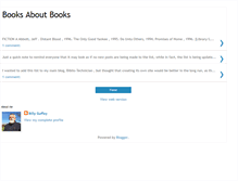 Tablet Screenshot of books-about-books.blogspot.com