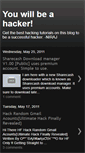 Mobile Screenshot of crackedhacker.blogspot.com
