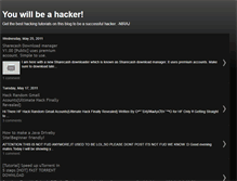 Tablet Screenshot of crackedhacker.blogspot.com