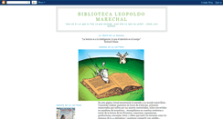 Desktop Screenshot of biblioteca14de10.blogspot.com