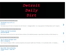 Tablet Screenshot of detroitdailydirt.blogspot.com