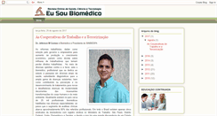 Desktop Screenshot of eusoubiomedico.blogspot.com