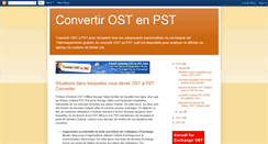 Desktop Screenshot of convertir-ost-en-pst.blogspot.com