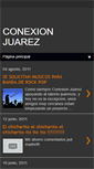 Mobile Screenshot of conexionjuarez.blogspot.com