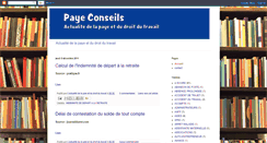 Desktop Screenshot of payeconseils.blogspot.com
